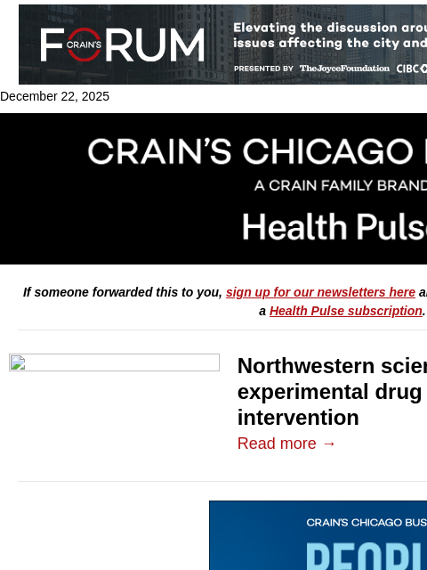 crainalerts newsletter: Hope for early Alzheimer's treatment
