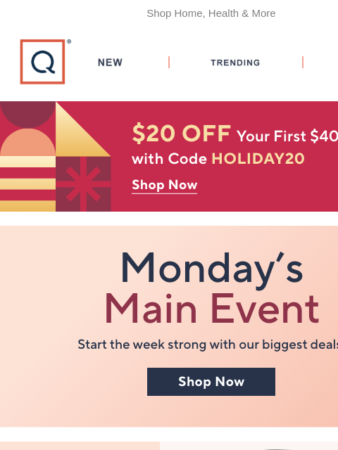 qvcemail newsletter: Monday Moves: Can't-Miss Deals