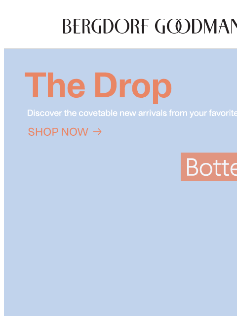 bergdorfgoodman newsletter: The Drop: New Arrivals Just Landed