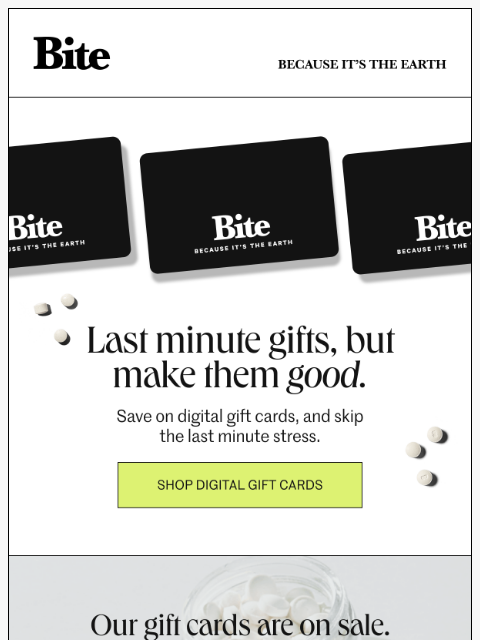 Bite gift cards are on sale (& they're virtual.) ͏ ͏ ͏ ͏ ͏ ͏ ͏ ͏ ͏ ͏ ͏ ͏ ͏ ͏ ͏ ͏ ͏ ͏ ͏ ͏ ͏ ͏ ͏ ͏ ͏ ͏ ͏ ͏ ͏ ͏ ͏ ͏ ͏ ͏ ͏ ͏ ͏ ͏ ͏ ͏ ͏ ͏ ͏ ͏ ͏ ͏ ͏ ͏ ͏ ͏ ͏ ͏ ͏ ͏ ͏ ͏ ͏ ͏ ͏ ͏ ͏ ͏ ͏ ͏ ͏ ͏ ͏ ͏ ͏ ͏ ͏ ͏