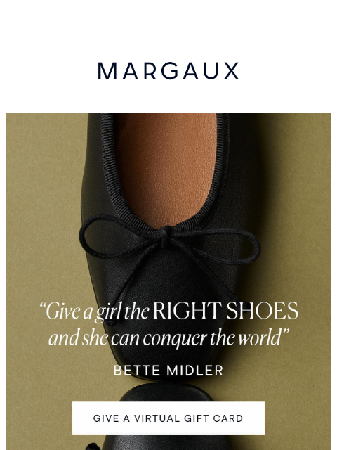 margauxny newsletter: Gift the perfect fit (virtually)