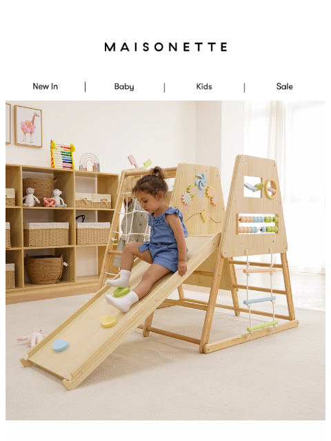 maisonette newsletter: Indoor Play Up to 40% Off