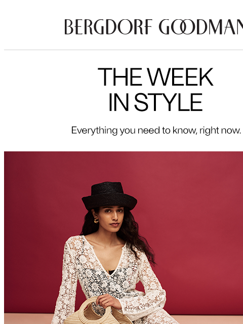 bergdorfgoodman newsletter: The Week In Style: NYE Dressing