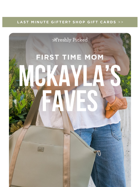 freshlypicked newsletter: Real Mom Talk with an FP Pro 👶💛