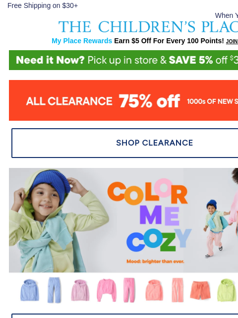 childrensplace newsletter: SALE ON SALE!!! 75% Off 🛍️