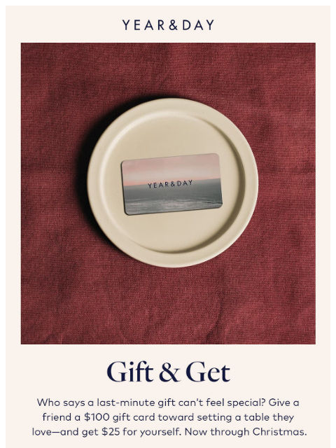 yearandday newsletter: You’re not too late!