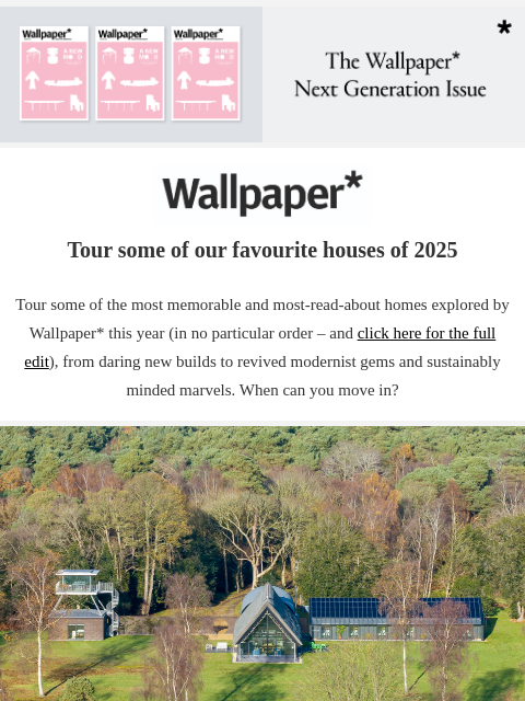 futureplc newsletter: Top houses of 2025: year in review