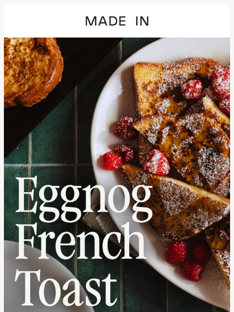 madeincookware newsletter: Your New Go-to Recipe for Holiday Mornings