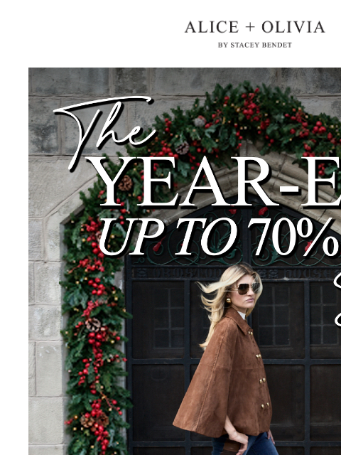 aliceandolivia newsletter: THE SALE YOU'VE BEEN WAITING FOR