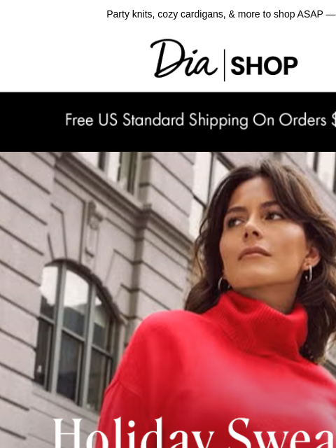 dia newsletter: What's Your Holiday Sweater Personality?​