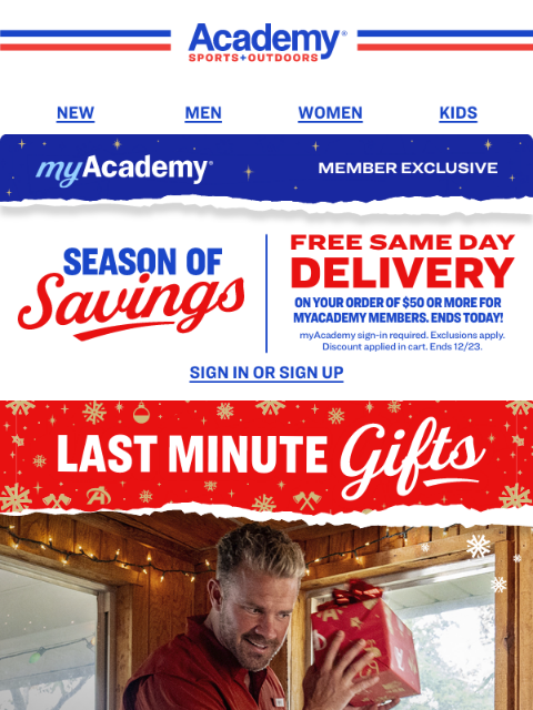 academy newsletter: Last Minute Stocking Stuffers Under $25