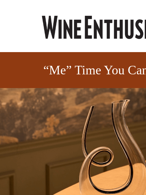 wineenthusiast newsletter: Top Shelf Upgrades for the Head Elf (That’s You)