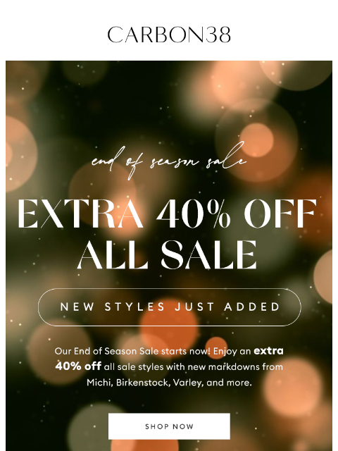 Take an extra 40% off all sale styles with new markdowns added. ͏ ͏ ͏ ͏ ͏ ͏ ͏ ͏ ͏ ͏ ͏ ͏ ͏ ͏ ͏ ͏ ͏ ͏ ͏ ͏ ͏ ͏ ͏ ͏ ͏ ͏ ͏ ͏ ͏ ͏ ͏ ͏ ͏ ͏ ͏ ͏ ͏ ͏ ͏ ͏ ͏ ͏ ͏ ͏ ͏ ͏ ͏ ͏ ͏ ͏ ͏ ͏ ͏ ͏ ͏ ͏ ͏ ͏ ͏ ͏ ͏ ͏ ͏ ͏ ͏ ͏ ͏ ͏ ͏