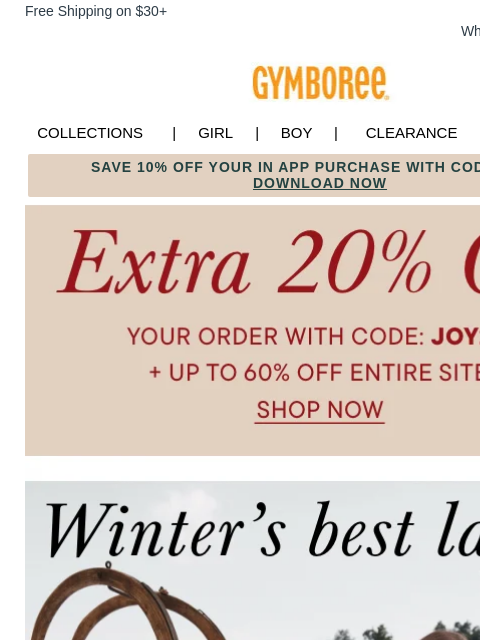 gymboree newsletter: Winter Looks for Your Fashion Icon ❄️🧣