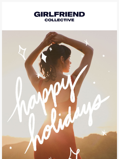 girlfriend newsletter: A little holiday card is inside 💌