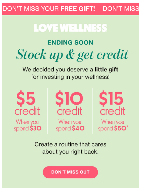 lovewellness newsletter: One more gift inside🎄