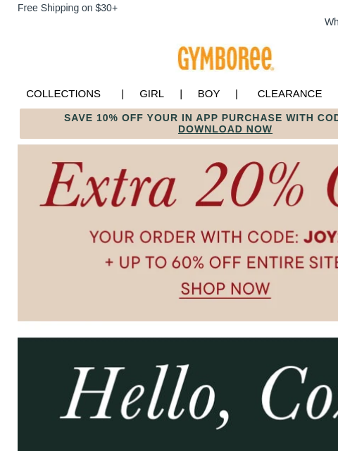 gymboree newsletter: Inside: Our Coziest Winter Looks ☃️🛷🌨️