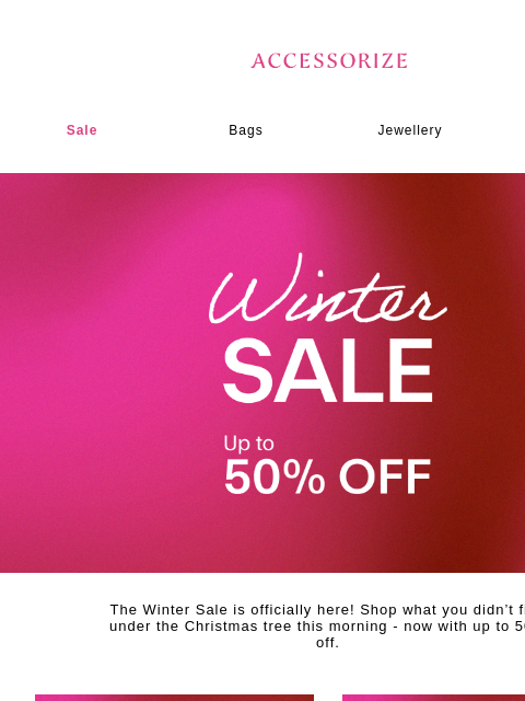 accessorize newsletter: MERRY CHRISTMAS!