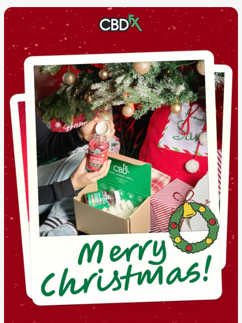 cbdfx newsletter: 🎄 MERRY CHRISTMAS! 🎄