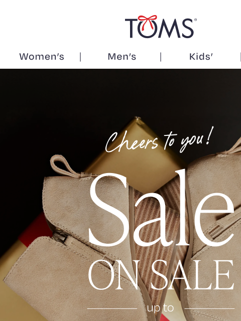 toms newsletter: And Now, Gift Thyself! And Save an Extra 35%