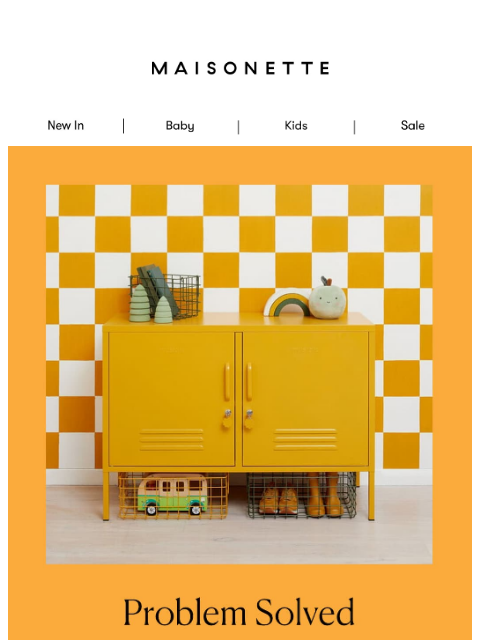 maisonette newsletter: Let’s Organize This Toy Situation