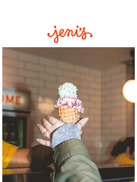 jenis newsletter: Fundraising with Jeni’s 🧡