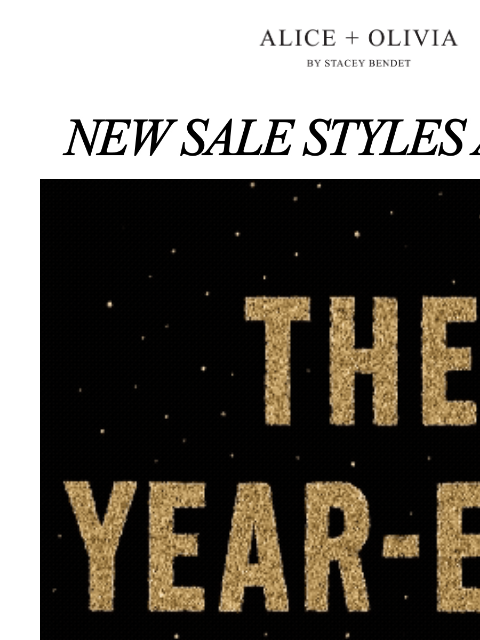 aliceandolivia newsletter: JUST ADDED: NEW SALE STYLES 🎁💥