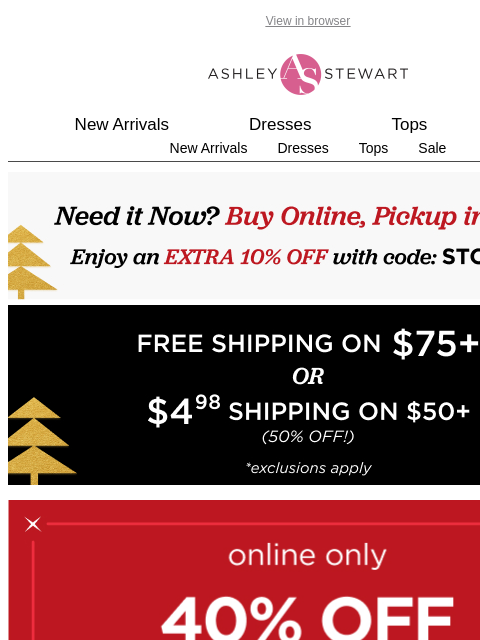 ashleystewart newsletter: The winter edit is HERE 🧤🧢❄️