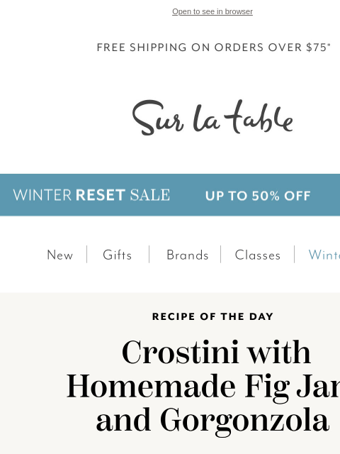 surlatable newsletter: 🍾 Here's Your NYE Menu