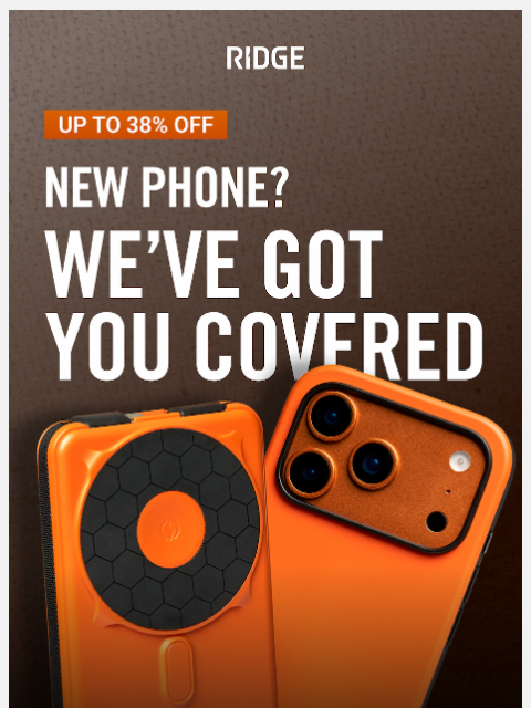 ridge newsletter: Need a new New iPhone Case?