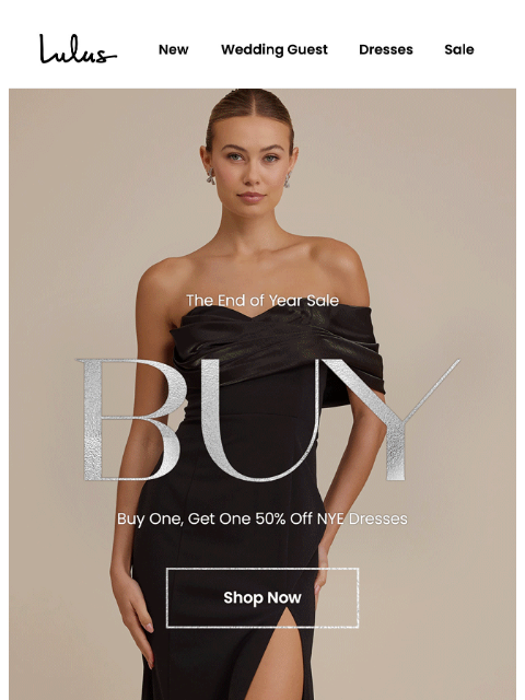 lulus newsletter: BOGO 50% OFF SITEWIDE 🛍️