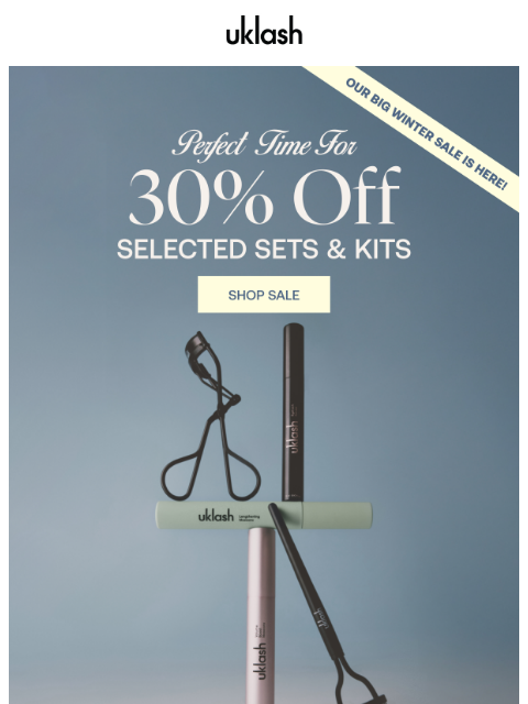 uklash newsletter: 🚨🎁 30% OFF Now Live! Get the gift you wanted..