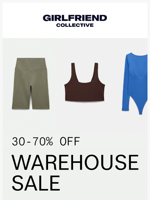 girlfriend newsletter: You’ve unlocked the Warehouse Sale 🔓