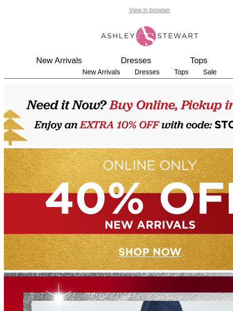 ashleystewart newsletter: The only kind of blues we want 👖