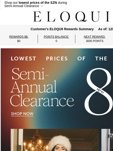 eloquii newsletter: Cure the holiday hangover with *up to 80% off*❣️