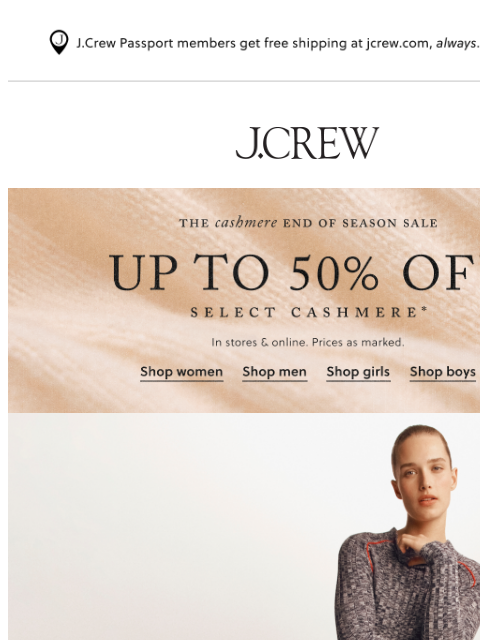 jcrew newsletter: Meet the Everyday wide-leg jean