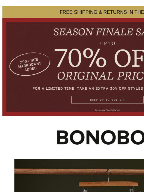 bonobos newsletter: The Original Chino: Wear It Every Day