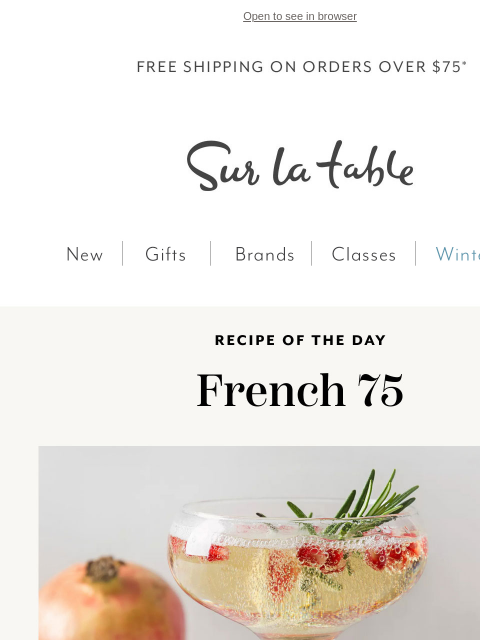 surlatable newsletter: 🪩 The best New Year's recipes in 10, 9, 8, 7...