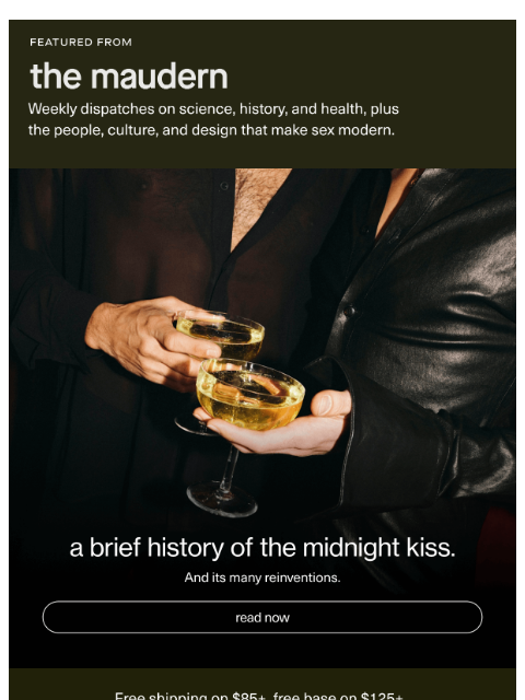 getmaude newsletter: the maudern.