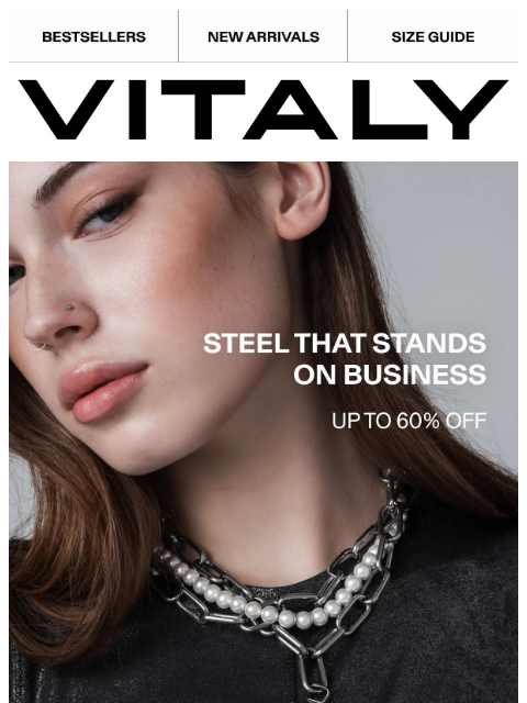 vitalydesign newsletter: Up to 60% OFF Chains
