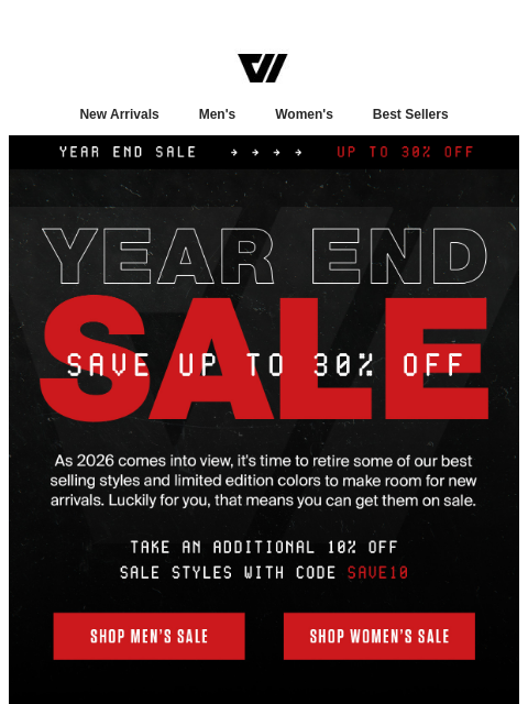wolaco newsletter: FOR A LIMITED TIME | The Year End Sale