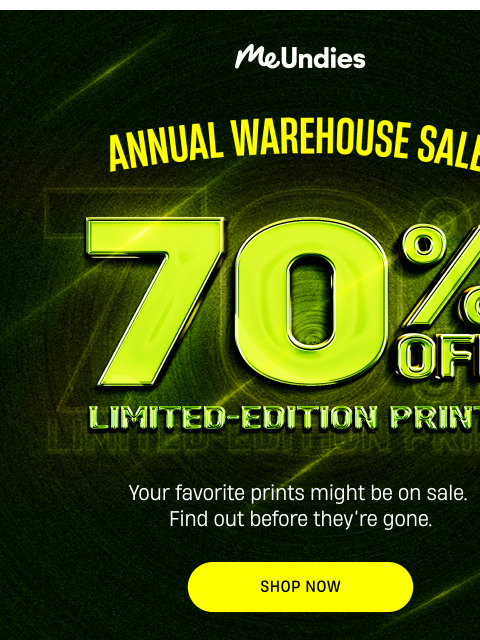 meundies newsletter: We’re Clearing Out Our Drawers 🩲