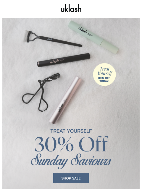 uklash newsletter: 30% OFF Sets You’ll Love! 💖