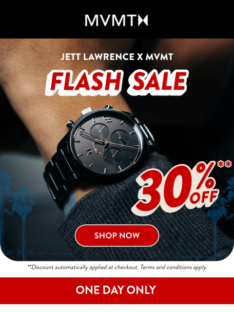 mvmt newsletter: 24 Hours Only: Jett Lawrence × MVMT