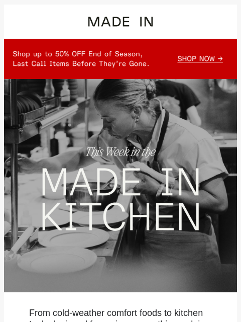 madeincookware newsletter: What's Cooking: Chef Recipes, New Drops, and Your ...