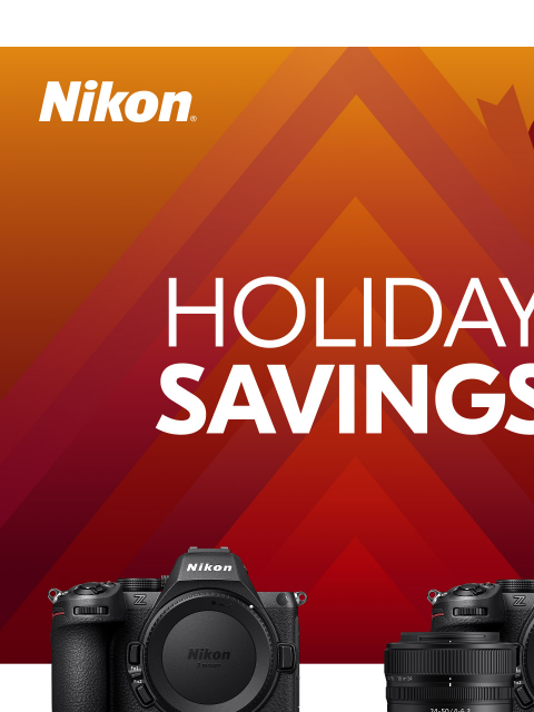 nikon newsletter: The Holidays May Be Over, But the Savings Aren’t!
