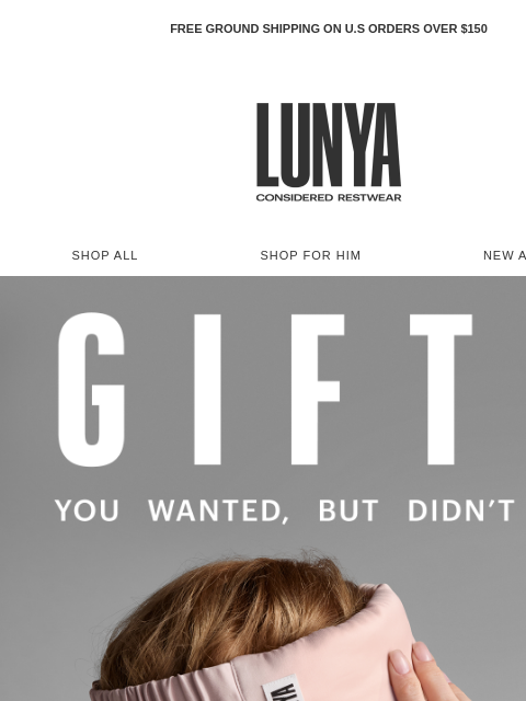lunya newsletter: SECOND TIME’S A CHARM