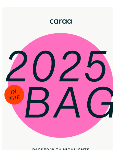 caraa newsletter: Your Caraa 2025, Unwrapped 🎁