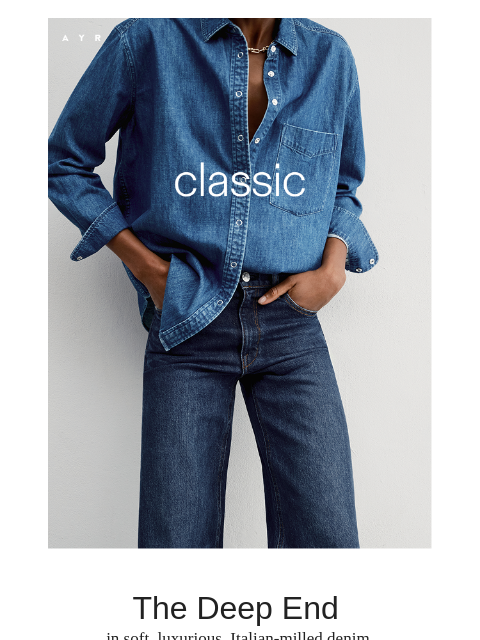 ayr newsletter: your most worn shirt