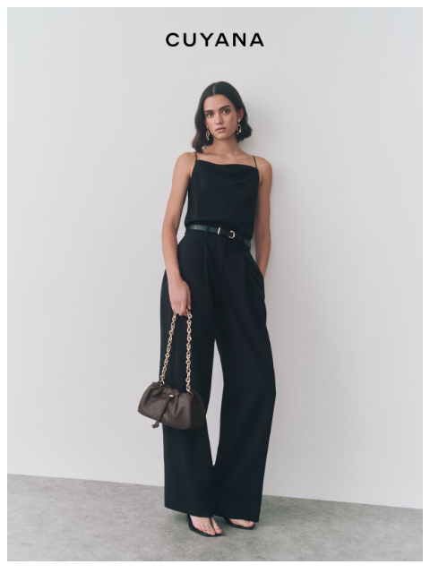 cuyana newsletter: Your Party Pieces